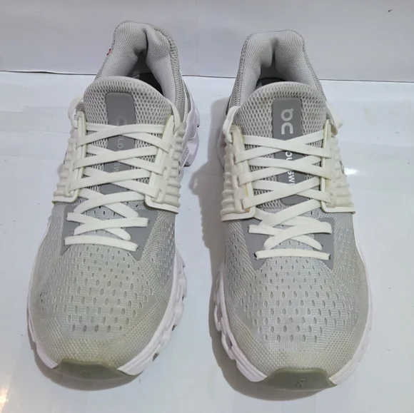 Cloudswift Glacier White Athletic Comfort Running Shoes - Picture 3 of 7